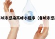 全国各城市感染高峰小程序（各城市感染人数）