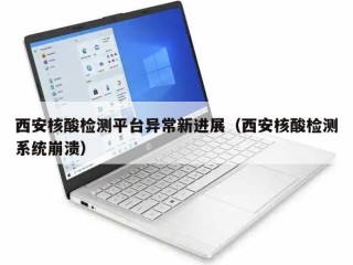 西安核酸检测平台异常新进展（西安核酸检测系统崩溃）